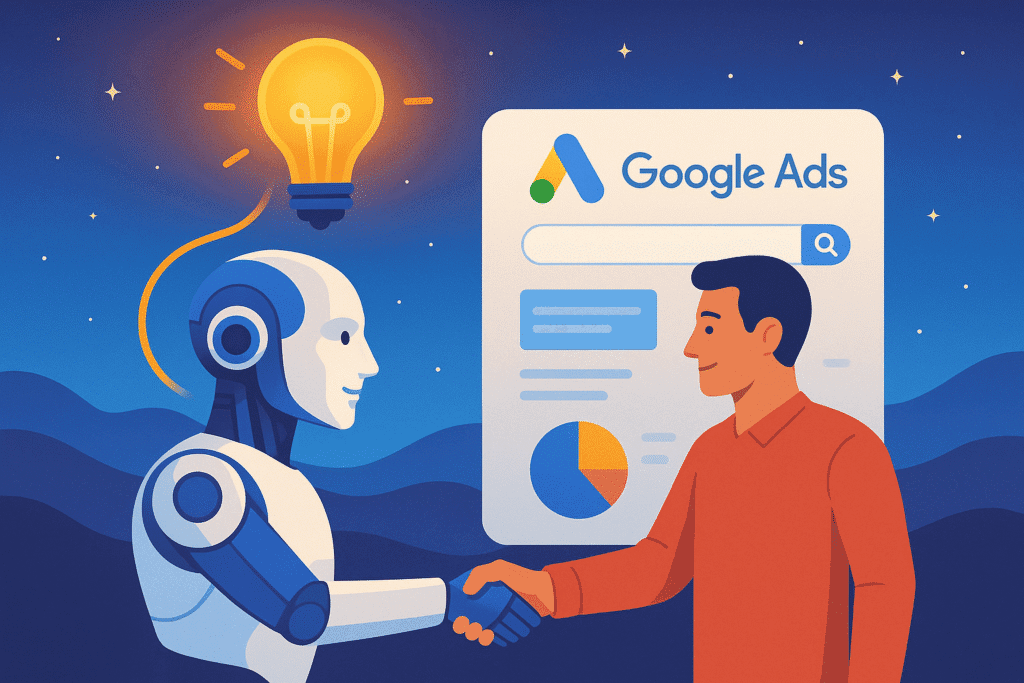 Эффективное партнерство человека и AI – ключ к успеху в Google Ads